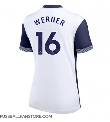 Tottenham Hotspur Timo Werner #16 Replik Heimtrikot Damen 2024-25 Kurzarm